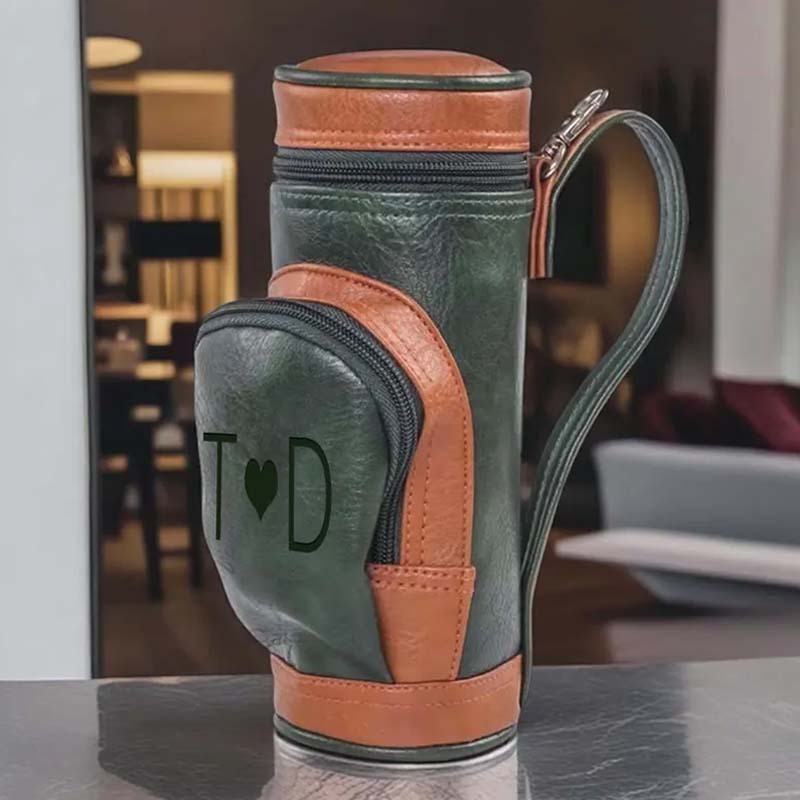 Personalized Cigar Storage Humidor Customized Engraved Name Cigar Bag