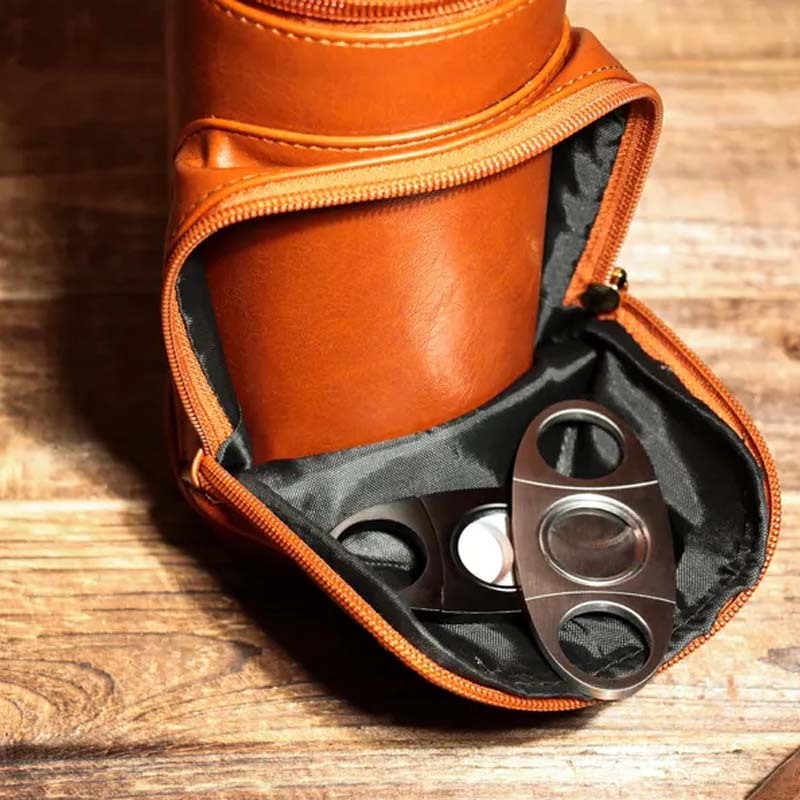 Personalized Travel Cigar Humidor Case