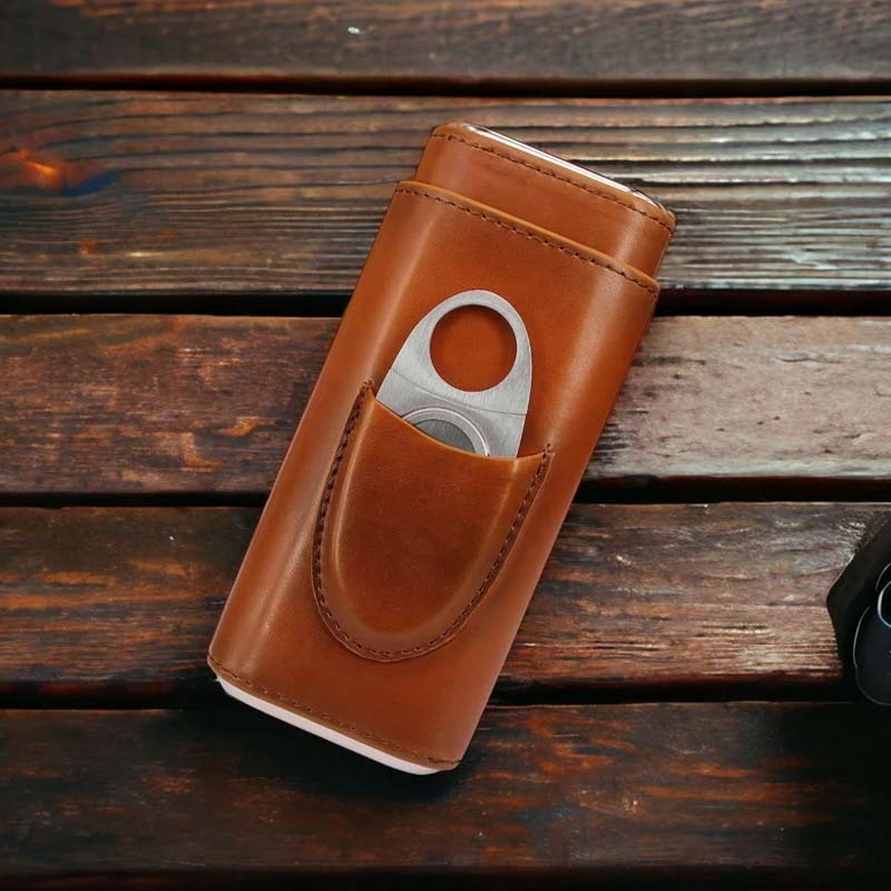 Personalized CIGAR HUMIDOR CASE Cigars Accessories for Men