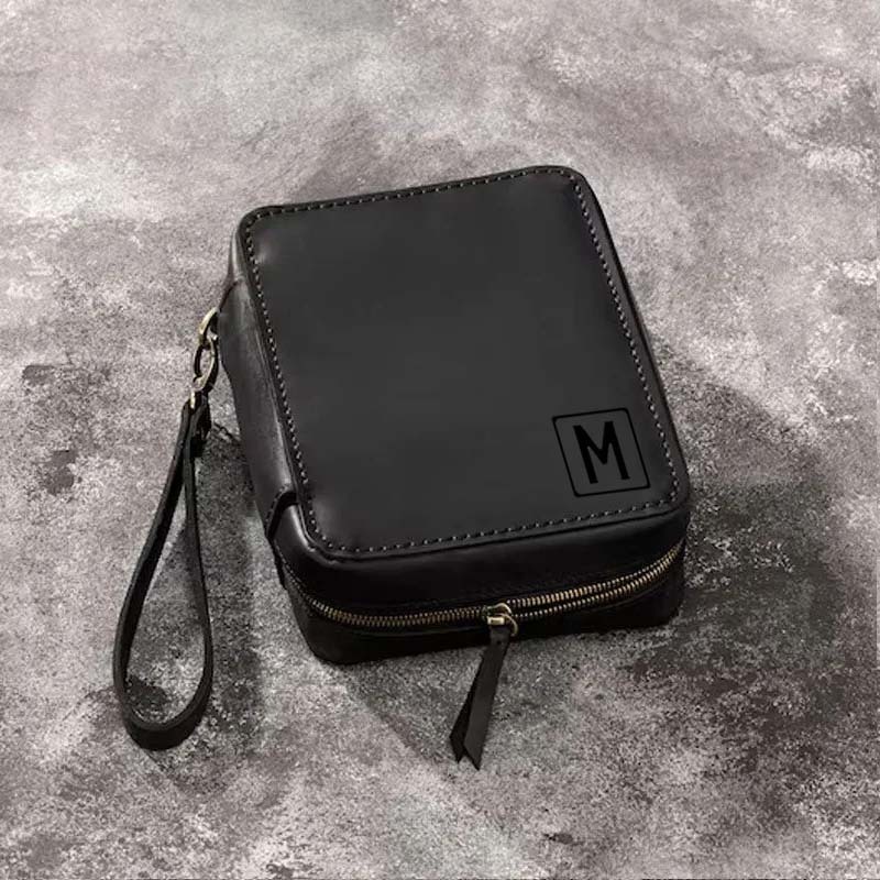 [Copy]Leather Travel Cigar Box Case For Cigar Accessories