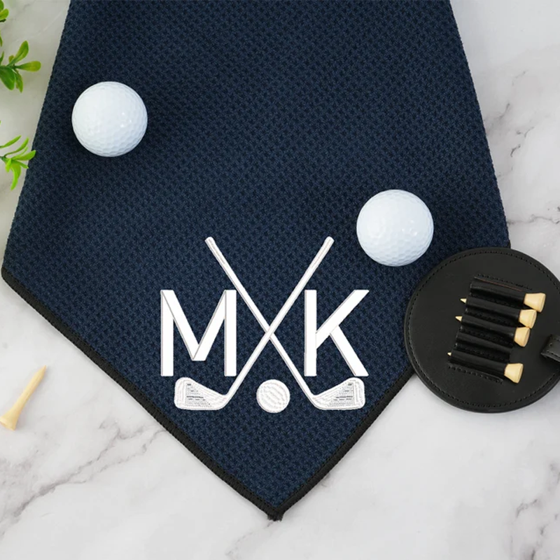 Embroidered Golf Towel Personalized Golf Towel Monogrammed Golf Towel
