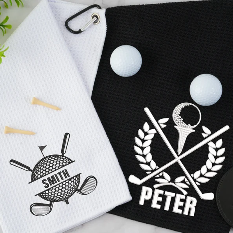 Embroidered Golf Towel Personalized Golf Towel Monogrammed Golf Towel