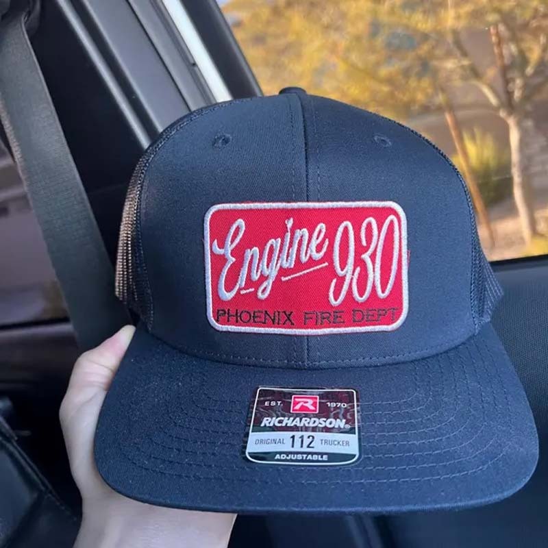 Personalization The First Due Fire Department Hat