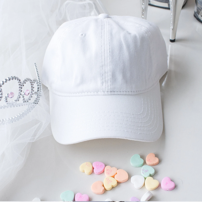 Just Married couples gift hat SET -honeymoon gifts wedding gift- groom gift bride gift