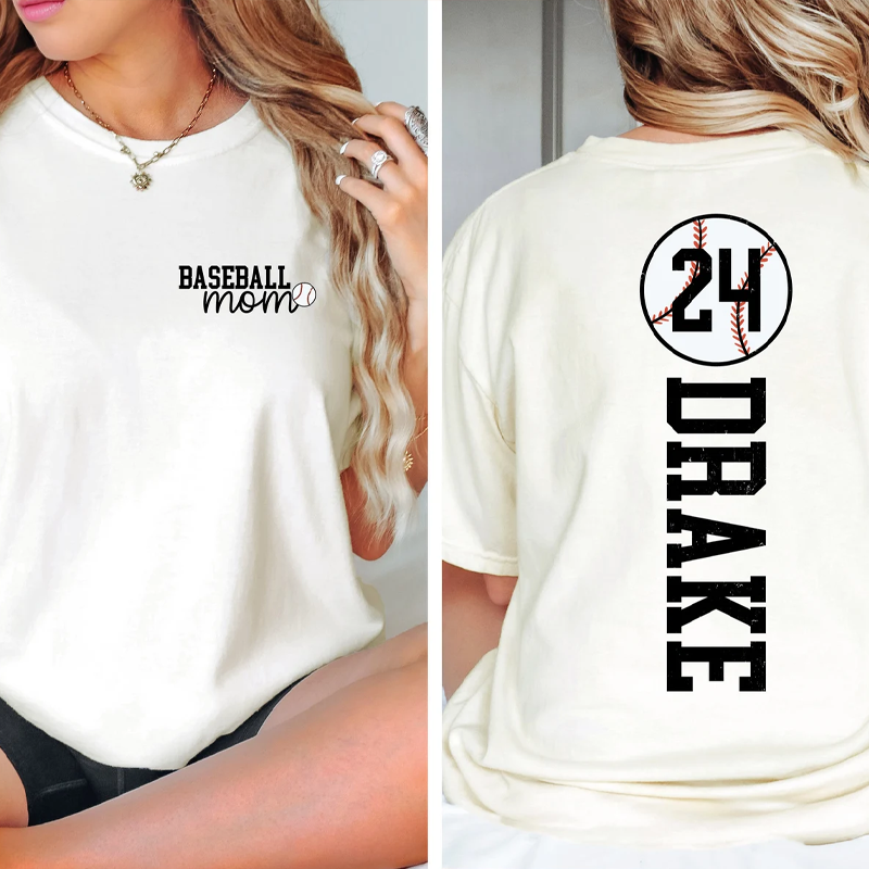 [Copy]Baseball Mom Shirt Mom Baseball Shirt Baseball Mama Shirts