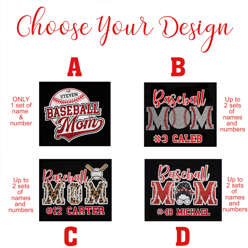 Personalized Baseball Mom Tote Bag Baseball Essential Bag Baseball Tote with Zipper