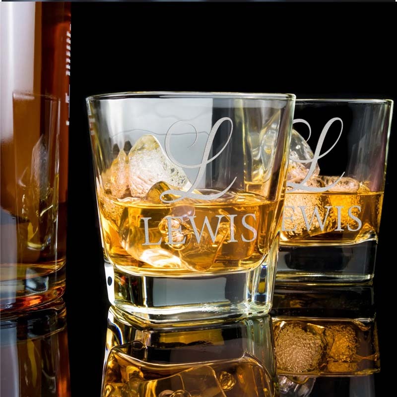 Whiskey Glasses Personalized, Custom Whiskey Glass, Personalized Gift for Men