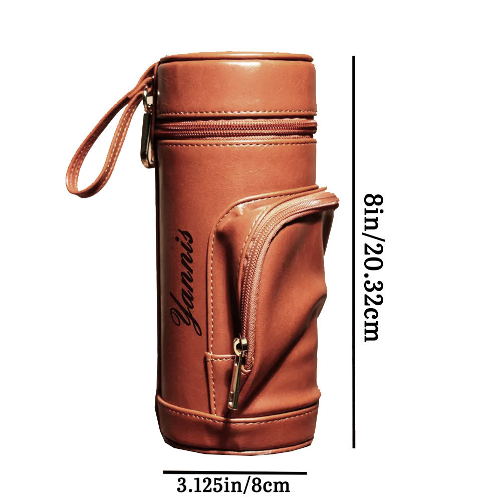 Personalized Travel Cigar Humidor Case for Dad Boyfriend Husband Golf Son Birthday