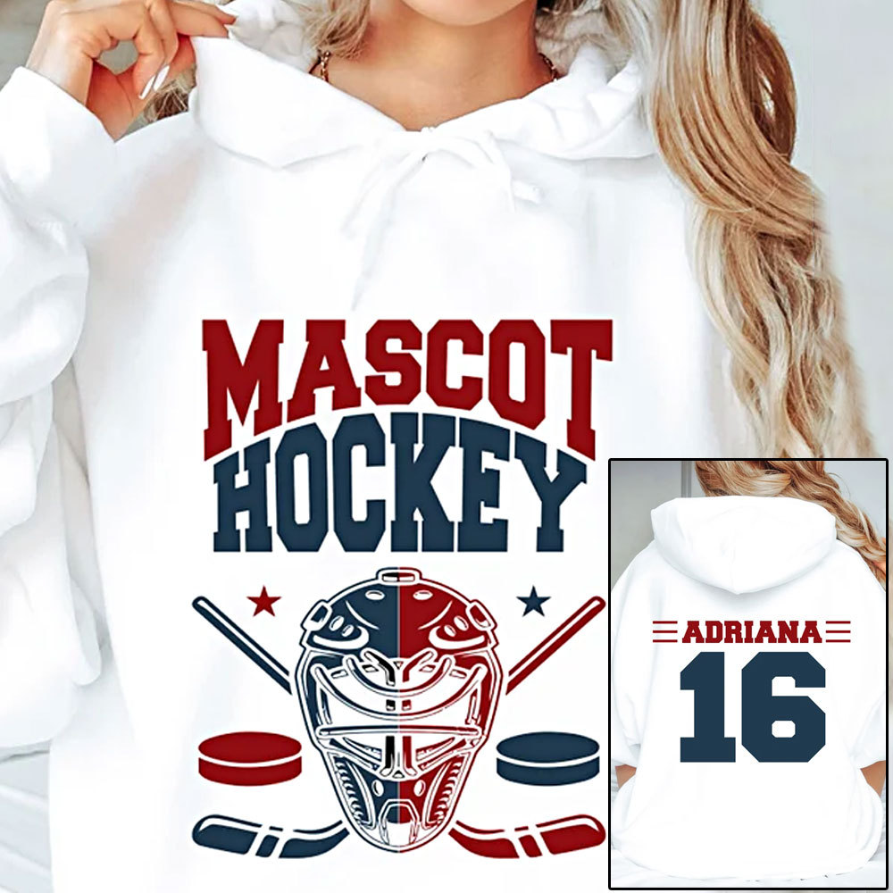 Customized Hockey Coach Themed Hoodie and Sweatshirt