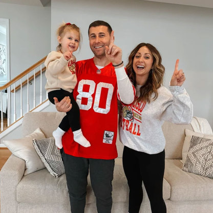 Vintage San Francisco Football Crewneck Sweatshirt Hoodie