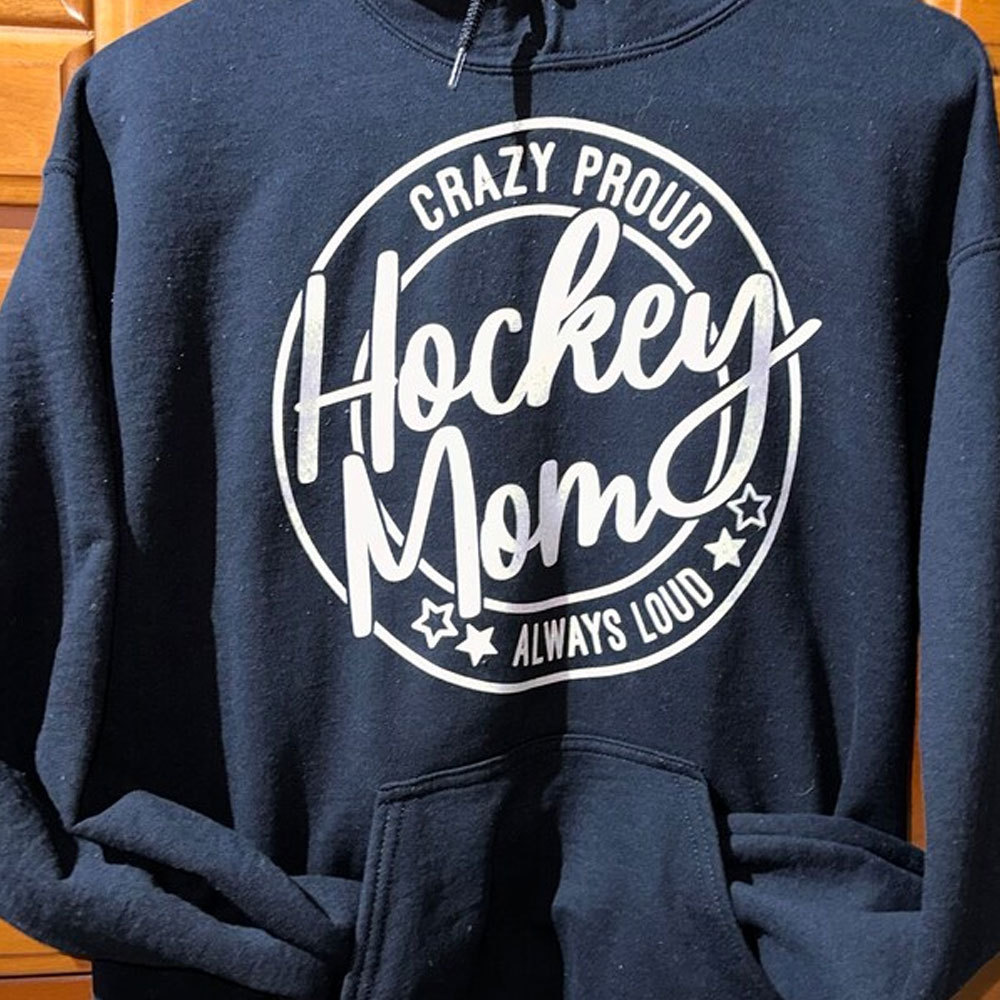 Hockey Lover Hoodie for Mom, Mama, Grandma, Auntie