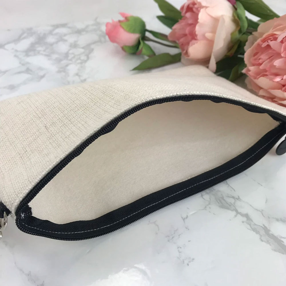 Personalized Field Hockey Sticks Zipper Pouch Makeup Bag