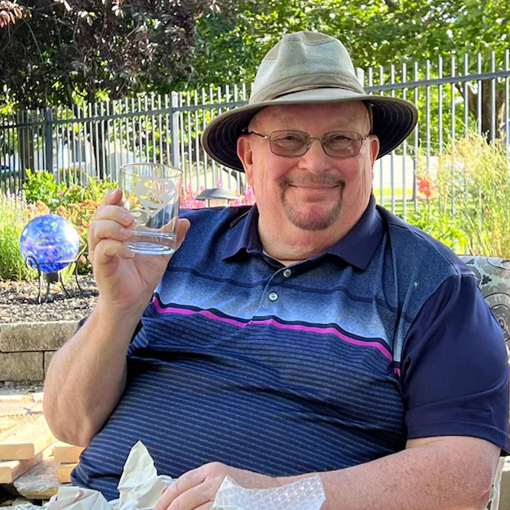 Engraved Whiskey Glass for Him, Cigar Lovers Gift