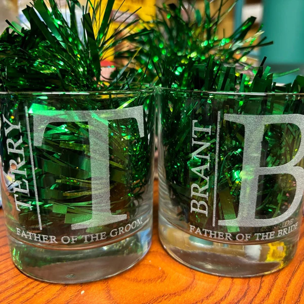 Engraved Whiskey Glass for Him, Cigar Lovers Gift