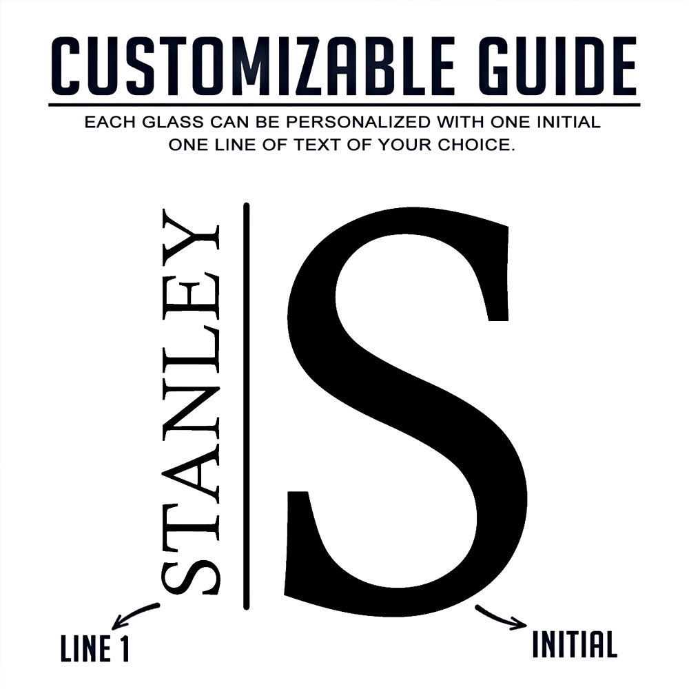 Engraved Whiskey Glass for Him, Cigar Lovers Gift