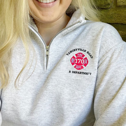 Custom Firefighter Maltese Pullover Jacket