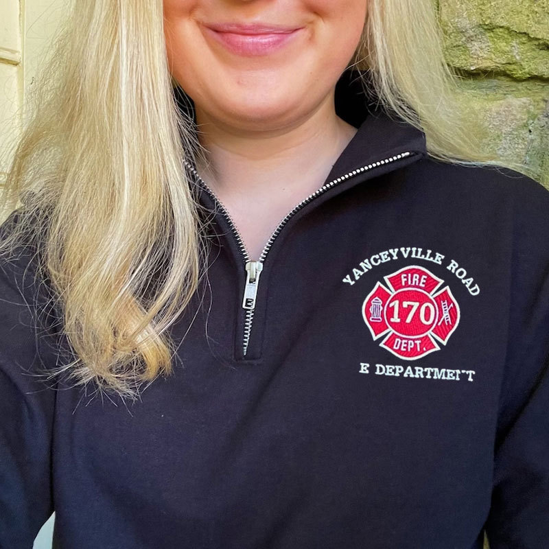 Custom Firefighter Maltese Pullover Jacket