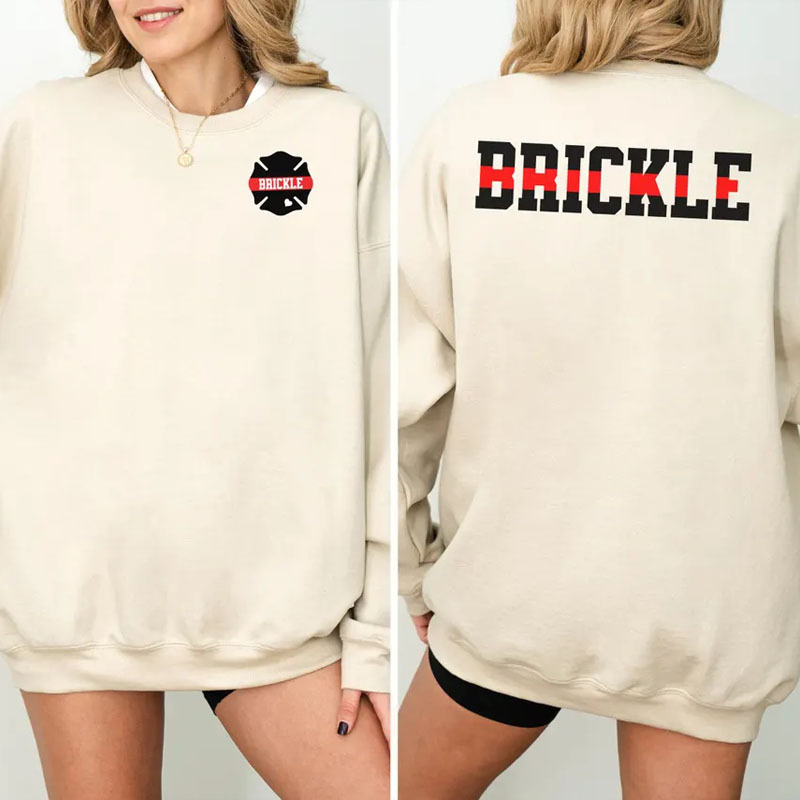 Custom Firefighter Wife Pullover Hoodie