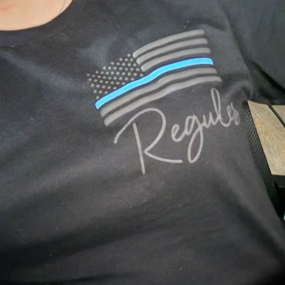 Embossed Firefighter Sweatshirt Puff Print Custom Police Hoodie