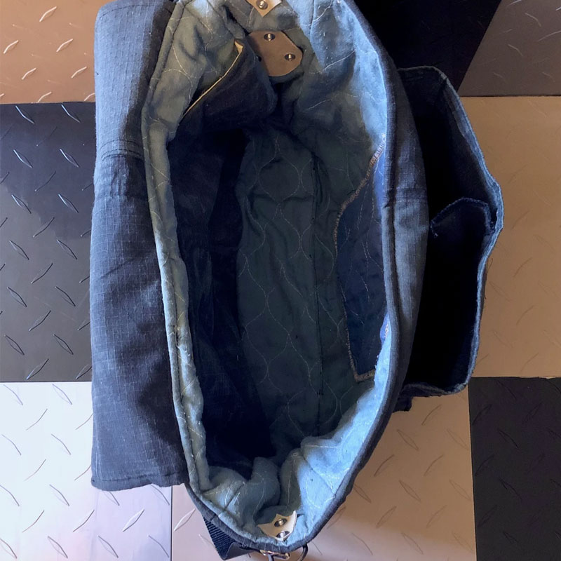 Firefighter Bunker Gear Personalized Messenger Bag