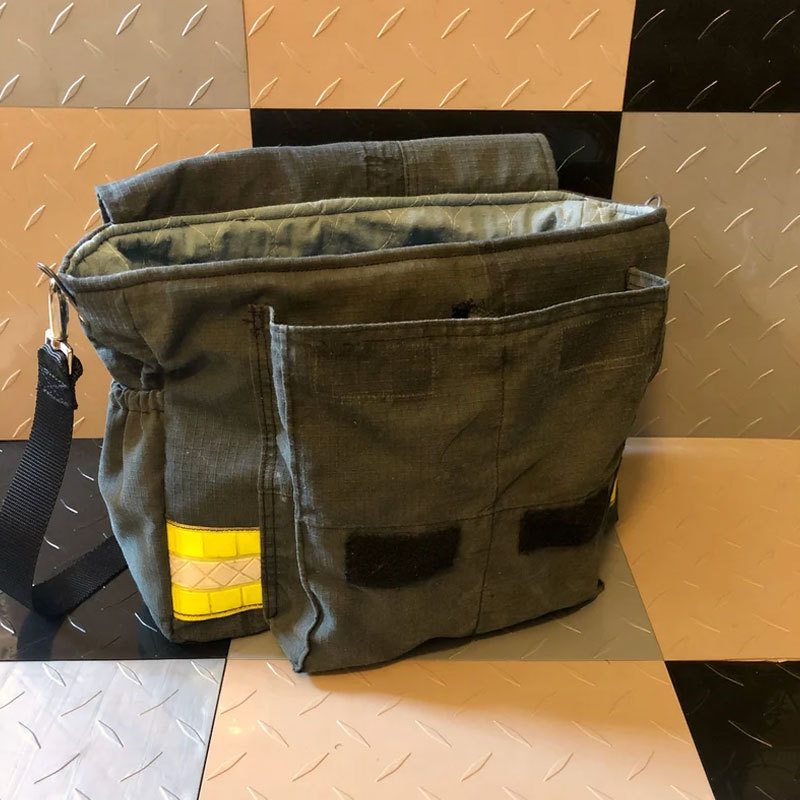 Firefighter Bunker Gear Personalized Messenger Bag