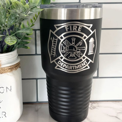 Firefighter Gift Personalized Tumbler Fire Academy Gift