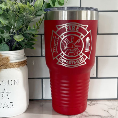 Firefighter Gift Personalized Tumbler Fire Academy Gift