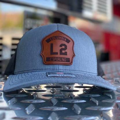 Custom Shield Patch Trucker Hat