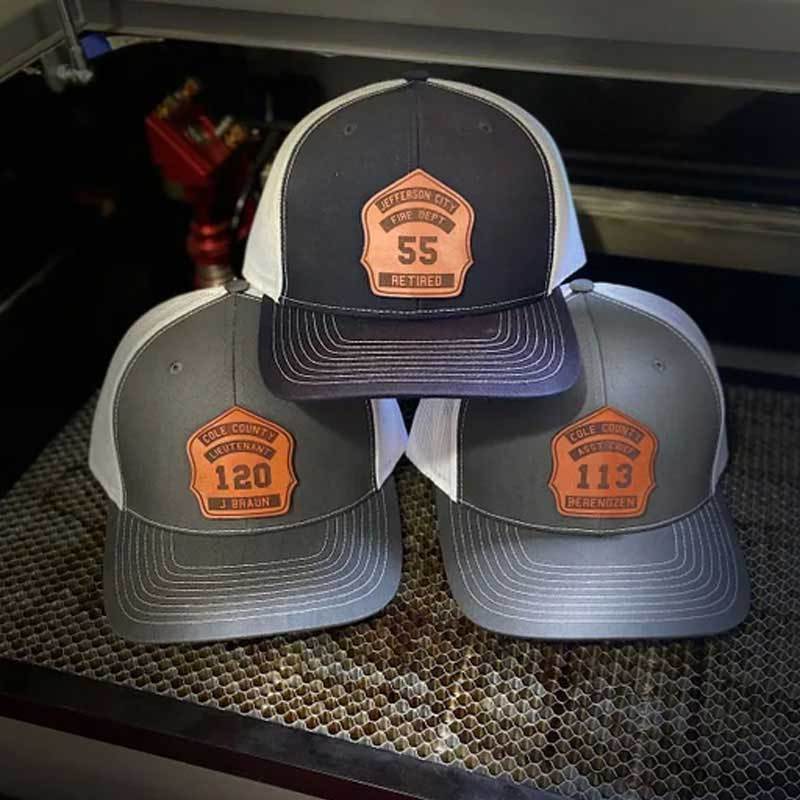 Custom Shield Patch Trucker Hat