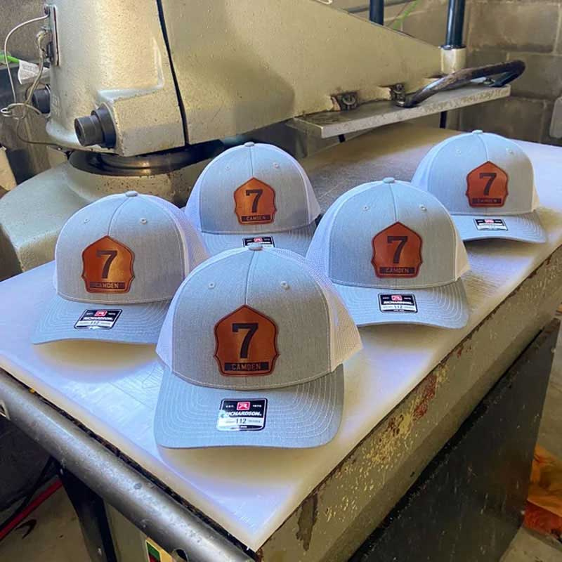 Custom Shield Patch Trucker Hat