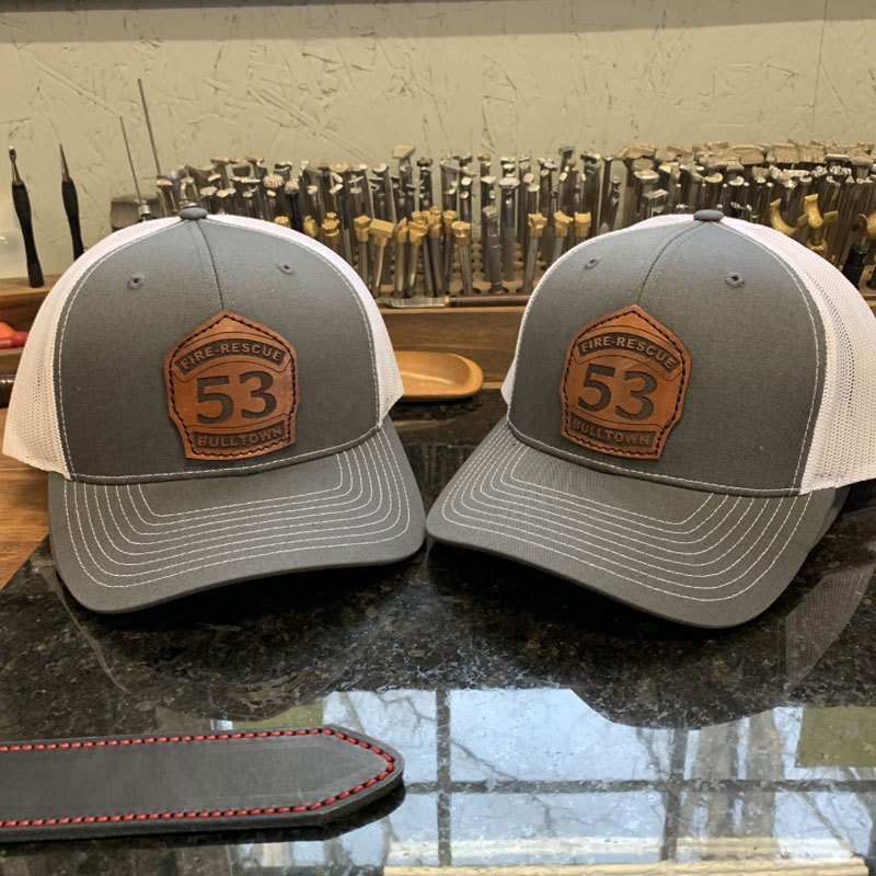 Custom Shield Patch Trucker Hat