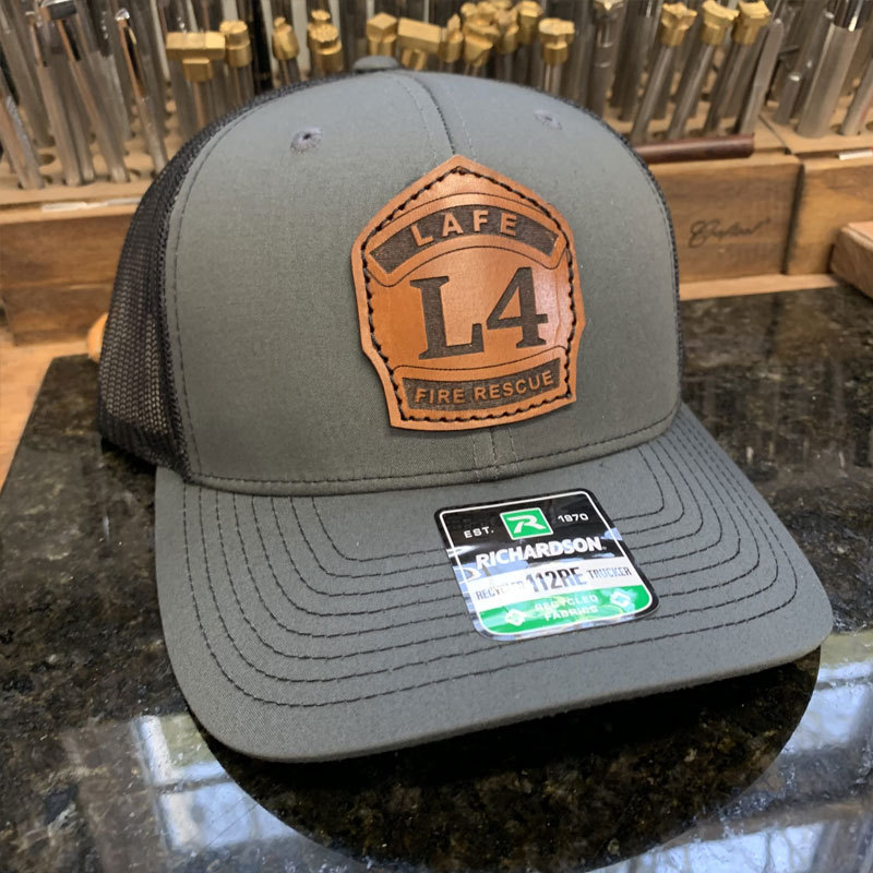 Custom Shield Patch Trucker Hat