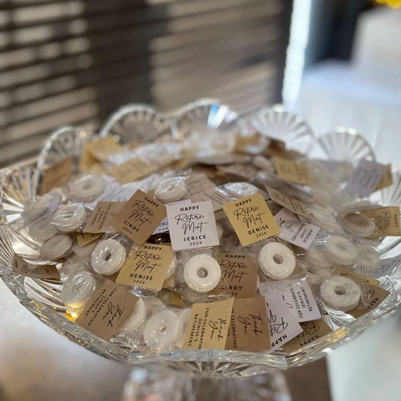Mint to Be Retirement Favors Personalized Retirement Favor Mints Retirement Favor