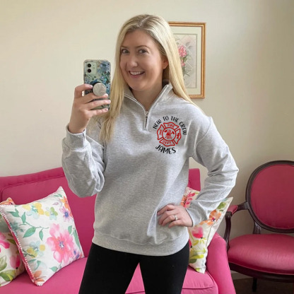 New To The Crew Firefighter Pullover Jacket