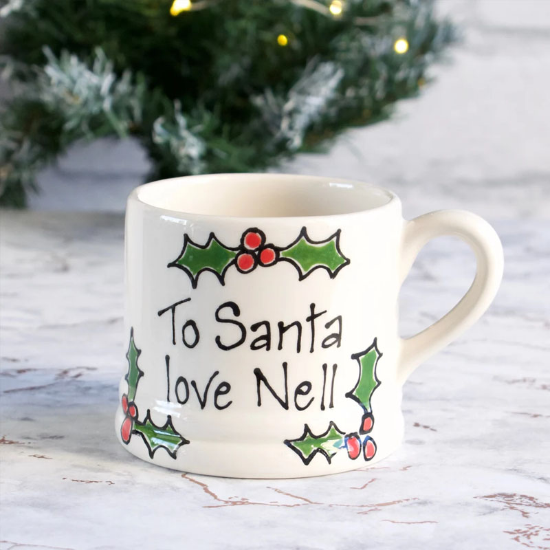 Personalised Cookies For Santa Plate