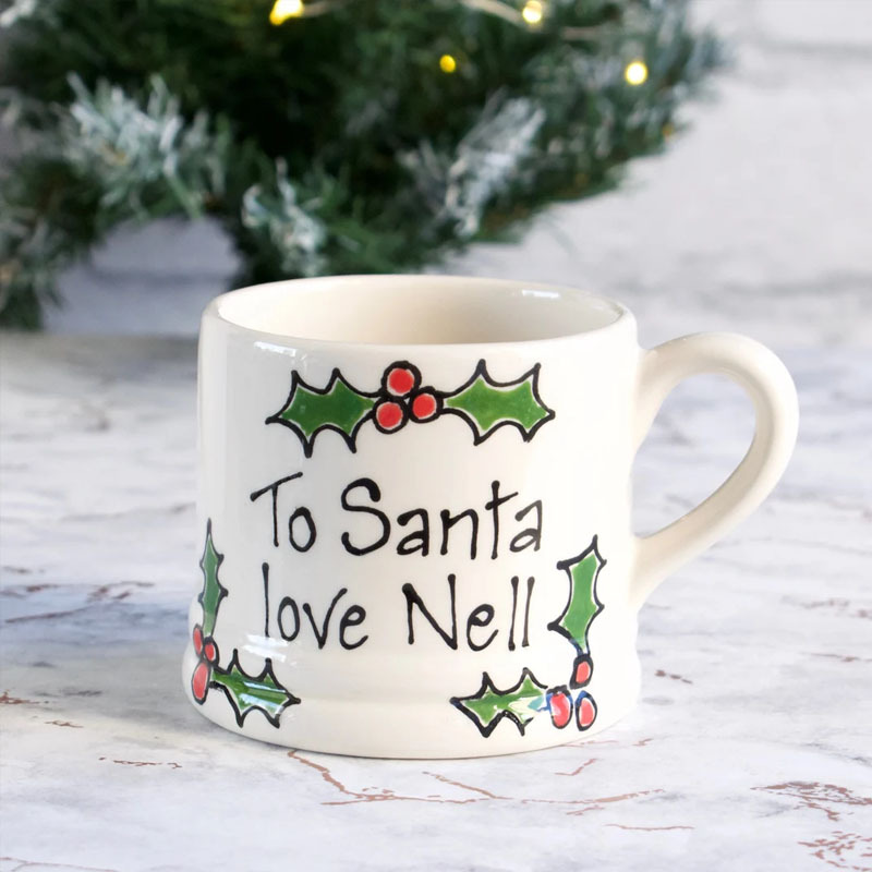 Personalised Cookies For Santa Plate