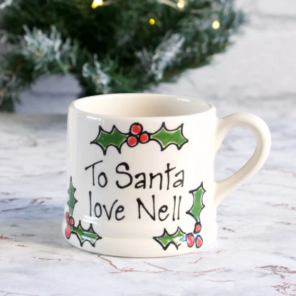 Personalised Cookies For Santa Plate