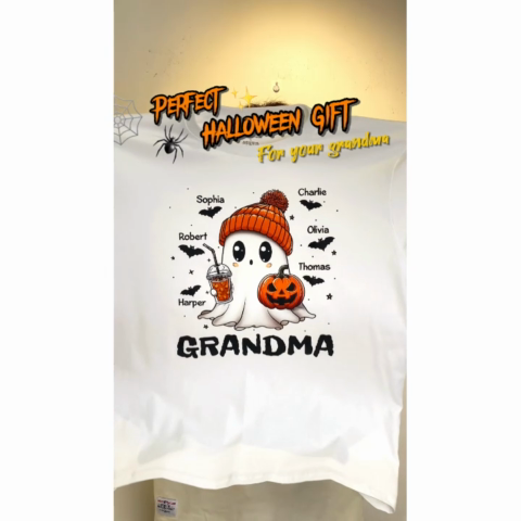 Fall Season Halloween Boo Personalized Shirt, The Best Gift For Halloween