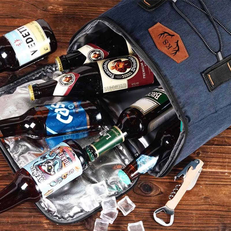 Custom Lunch Cooler Backpack Hiking Cooler Backpack Golf Beer Cooler Gift for Him