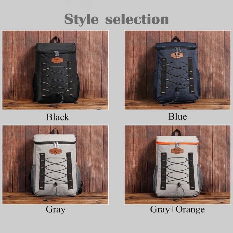 Custom Lunch Cooler Backpack Hiking Cooler Backpack Golf Beer Cooler Gift for Him