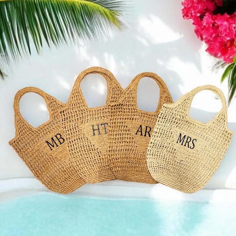 Personalized Beach Tote Bag For Women Girls Trip Gift Idea Birthday Trip Party Favor Bag