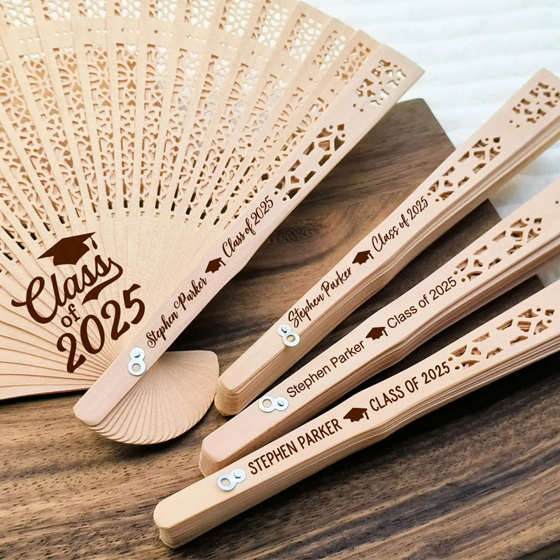Personalized Graduation Fans Bachelor's Degree Graduation Gift Custom Nursing Graduation Favors Gift