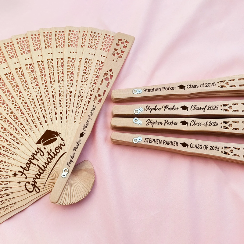 Personalized Graduation Fans Bachelor's Degree Graduation Gift Custom Nursing Graduation Favors Gift