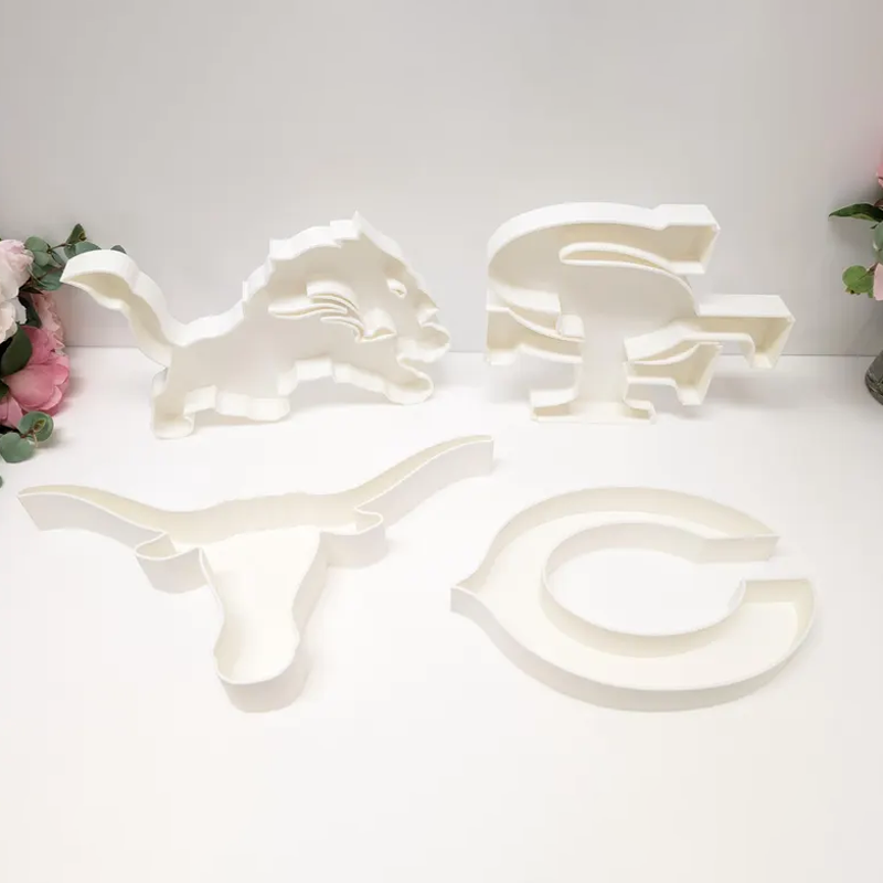 Custom American Football NFL team trays for charcuteries SOLID washable and reusable