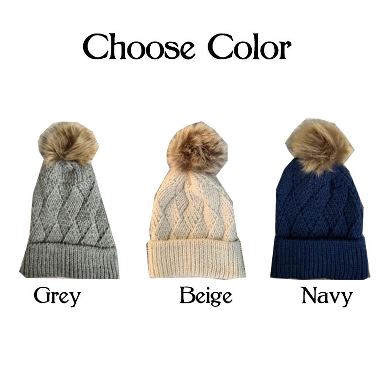 Custom Beanie for Hockey Mom, Hat for Hockey Player