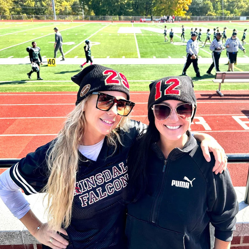 Custom Beanie for Hockey Mom, Hat for Hockey Player, Mutil Sports