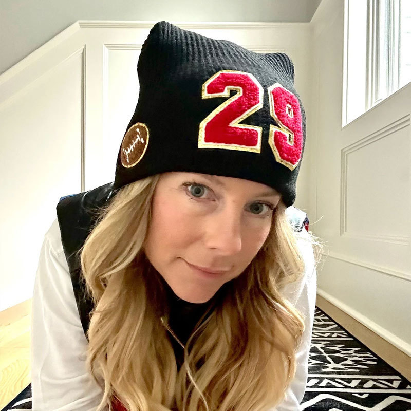 Custom Beanie for Hockey Mom, Hat for Hockey Player, Mutil Sports