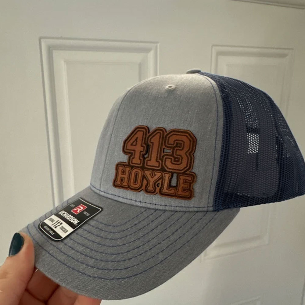 Personalized Hat with Jersey Number and Name for Hockey Lovers