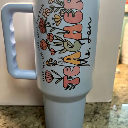 Teacher 40oz Tumbler Personalized Teacher Gift