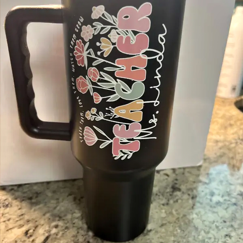 Teacher 40oz Tumbler Personalized Teacher Gift